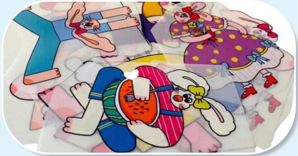 亮光离型烫画胶片